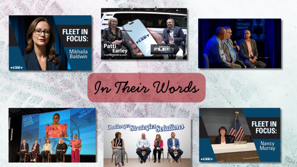 collage of photos of fleet managers