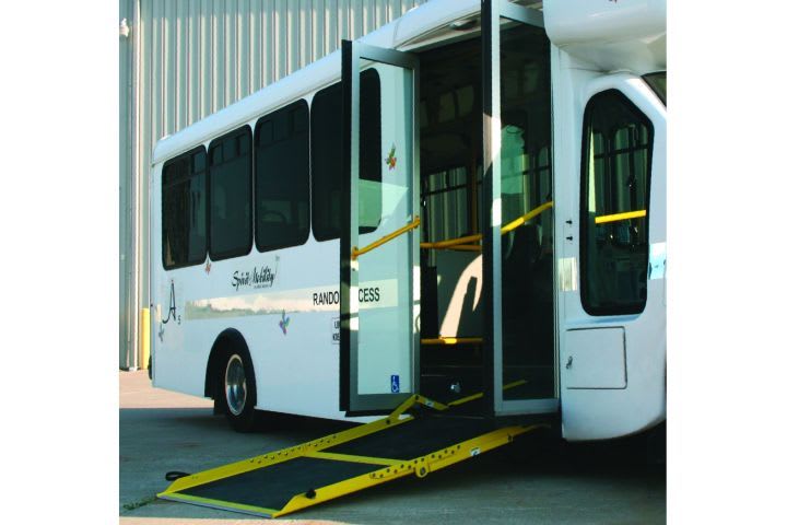 Bi-Fold Ramp for Low-Floor Buses | Metro