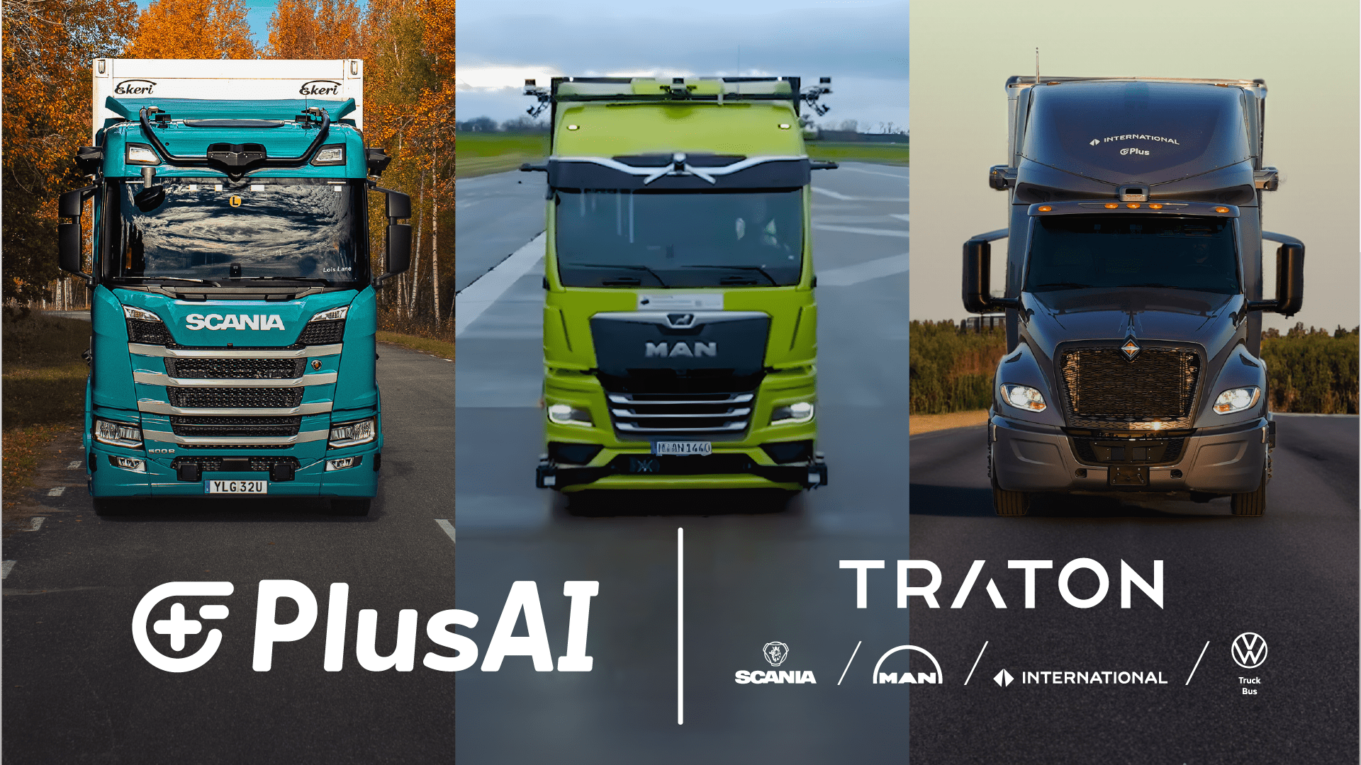 Traton, PlusAI Accelerate Factory-Built Autonomous Truck Launch in U.S. and Europe
