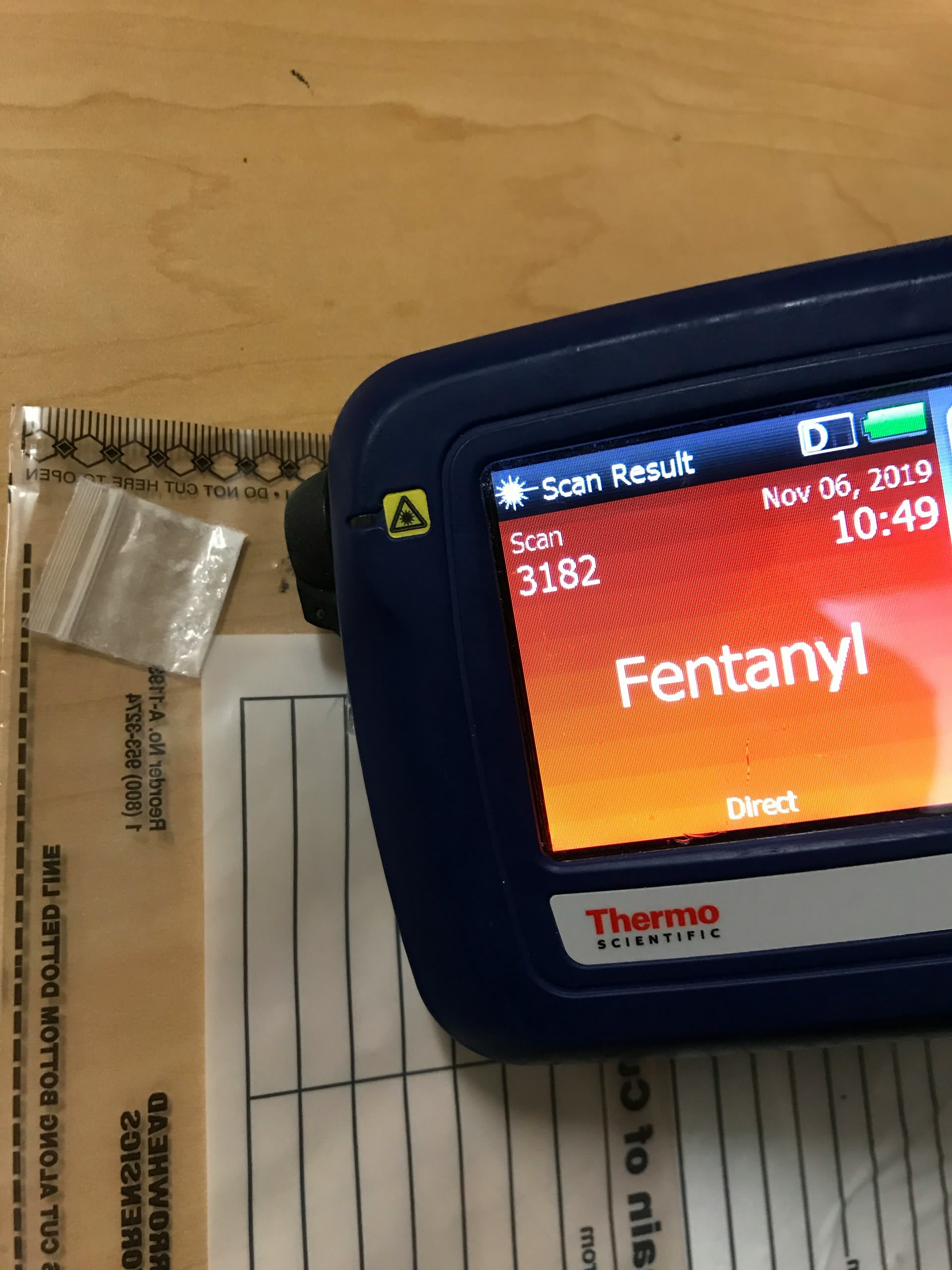 Protecting Police from Street Drugs