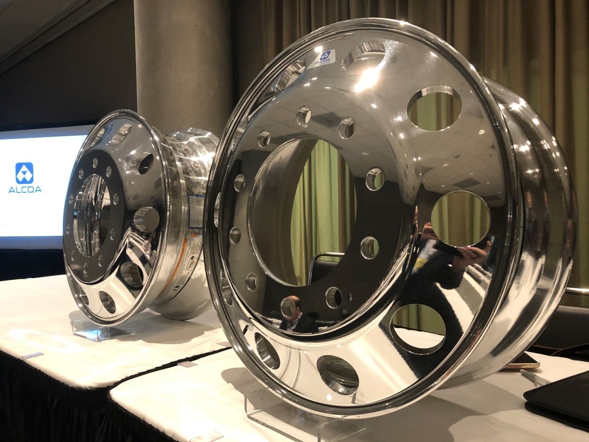 Alcoa Sheds Weight with New Truck Wheel; Launches Podcast | Heavy Duty ...