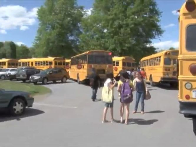 Video: District plans bus loop redesign to improve safety | School Bus ...