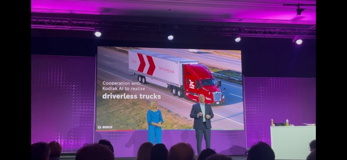 How Kodiak and Bosch Plan to Scale Autonomous Trucks