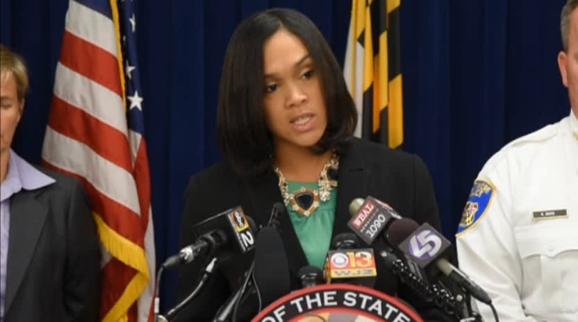 Baltimore Officer Charged With Attempted Murder, Bail Set At $1M