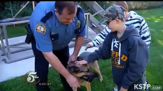 Video: Boy Donates Birthday Money to Buy K-9s Ballistic Vests