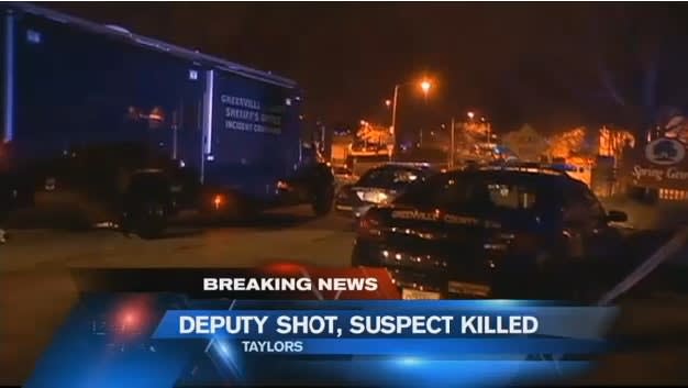Video: South Carolina Deputy Shot in Head, Suspect Killed