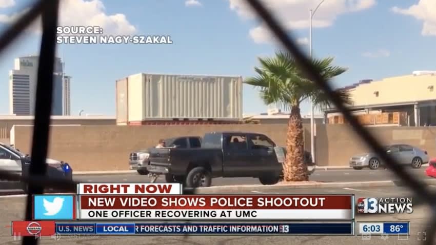 Las Vegas Officer Seriously Wounded, Suspect Killed at Traffic Stop ...