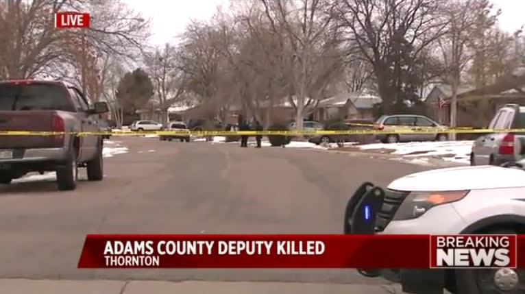 Video: Slain CO Deputy Identified; 1 Suspect in Custody, 2 at Large ...