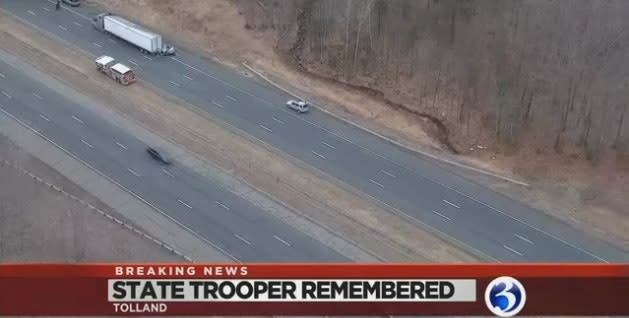 Video: Connecticut Trooper Killed in Crash with Tractor-Trailer