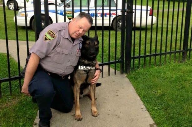 Retired Ohio Officer Declines Department's Compromise Over Dog, Says He Will Bid in Auction