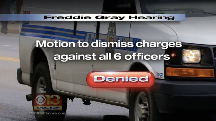 6 Baltimore Officers to be Tried Separately in Freddie Gray Case