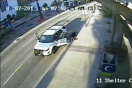 Video: Footage of Cincinnati Shooting Shows "Vicious" Attack on Officer