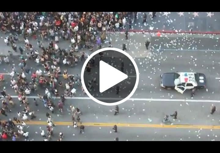 Video: How LAPD SWAT Prevented a Hollywood Riot