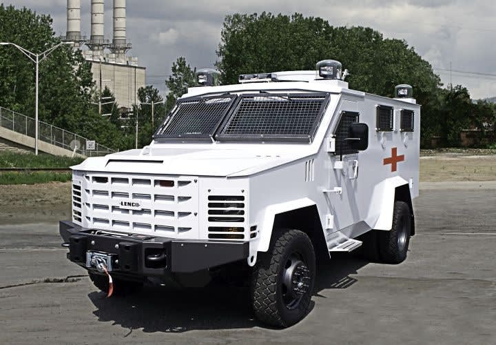Lenco Industries Announces BearCat MedEvac Tactical Armored Vehicles