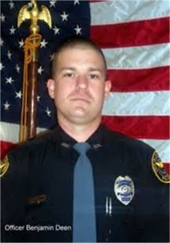Officer Benjamin Deen of the Hattiesburg (Miss.) Police Department was shot and killed at a traffic stop Saturday night. (Photo: Hattiesburg PD)