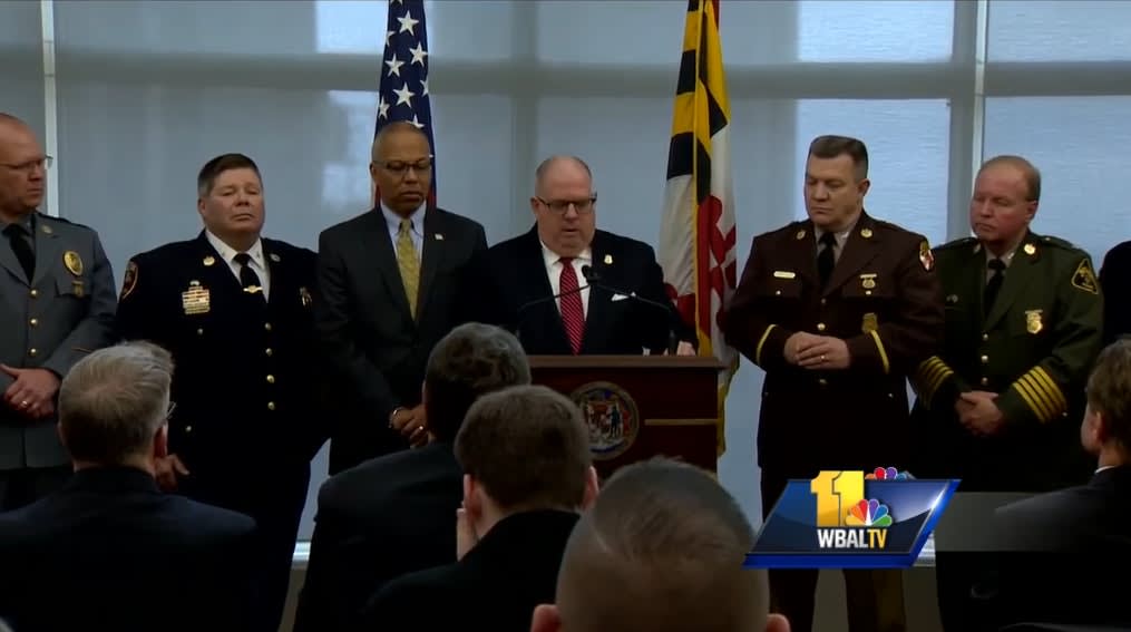 Video: MD Governor's Crime Plan Sends State Police to Baltimore