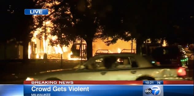 Video: Rioting Erupts in Milwaukee After Fatal OIS of Armed Suspect