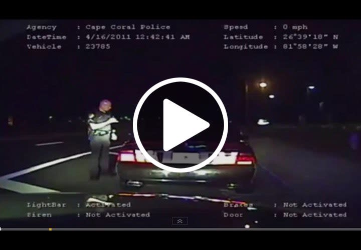 Video: Fla. Cop Ambushed at Vehicle Stop