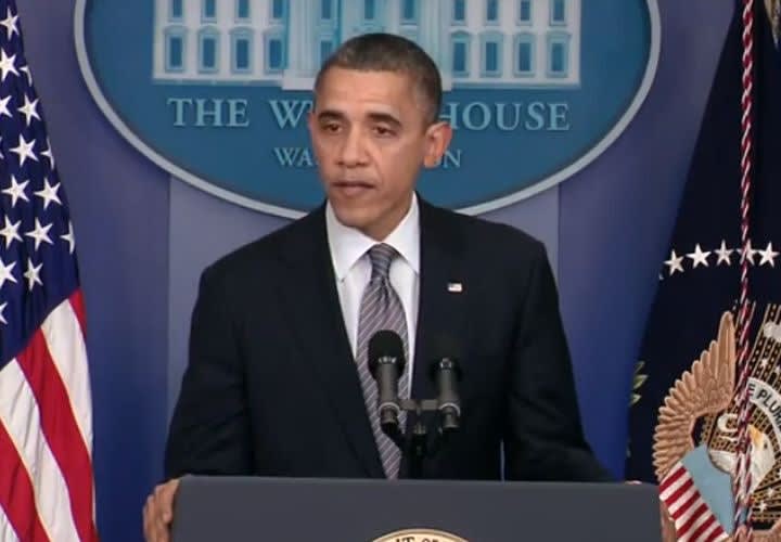 Obama: 'Our Hearts Are Broken' for Conn. Victims