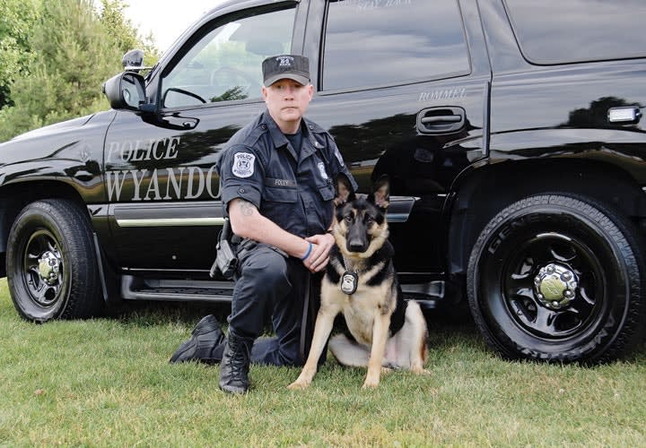 Michigan Officer Starts K-9 Unit, Serves 26 Years In Honor Guard