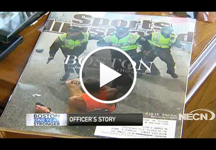 Video: Heroic Boston Officer Recalls Marathon Bombing Response