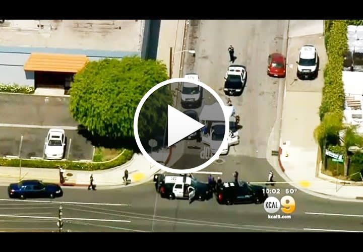 Video: Gunman Shot Dead After Killing Woman in Front of California Officer