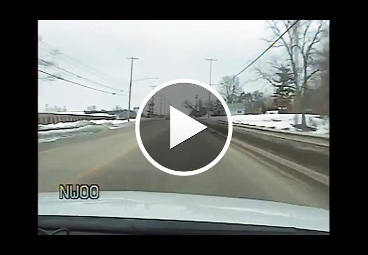 Video: Mysterious Mich. Pursuit Ends with Crash