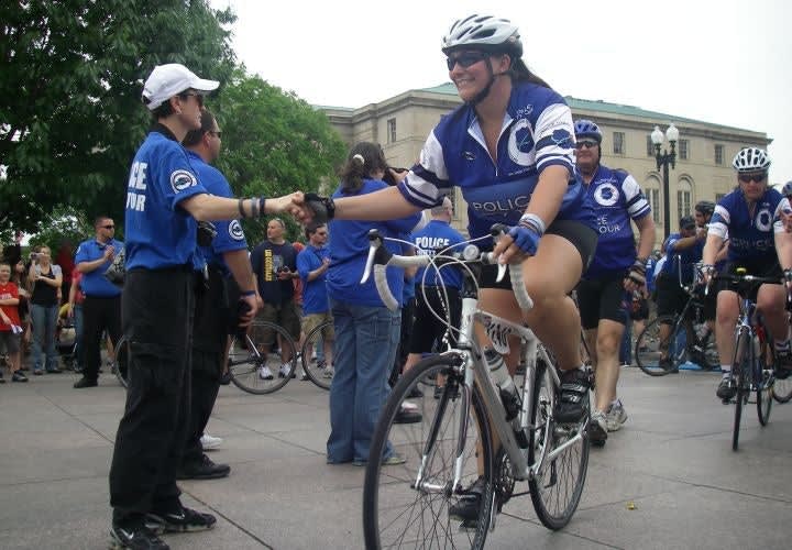 Police Unity Tour's Wheels Spin for Fallen Officers