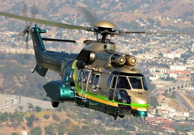 L.A. Sheriff's Super Puma Helicopters