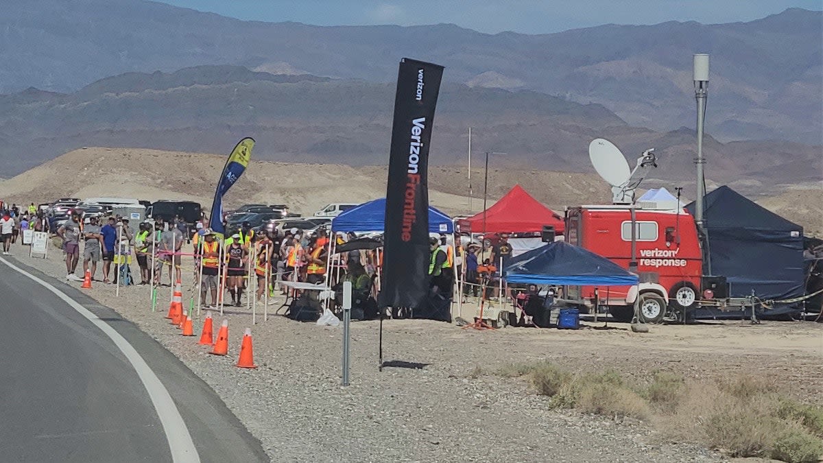 Verizon Frontline Deployed in Support of Baker to Vegas Law Enforcement Race