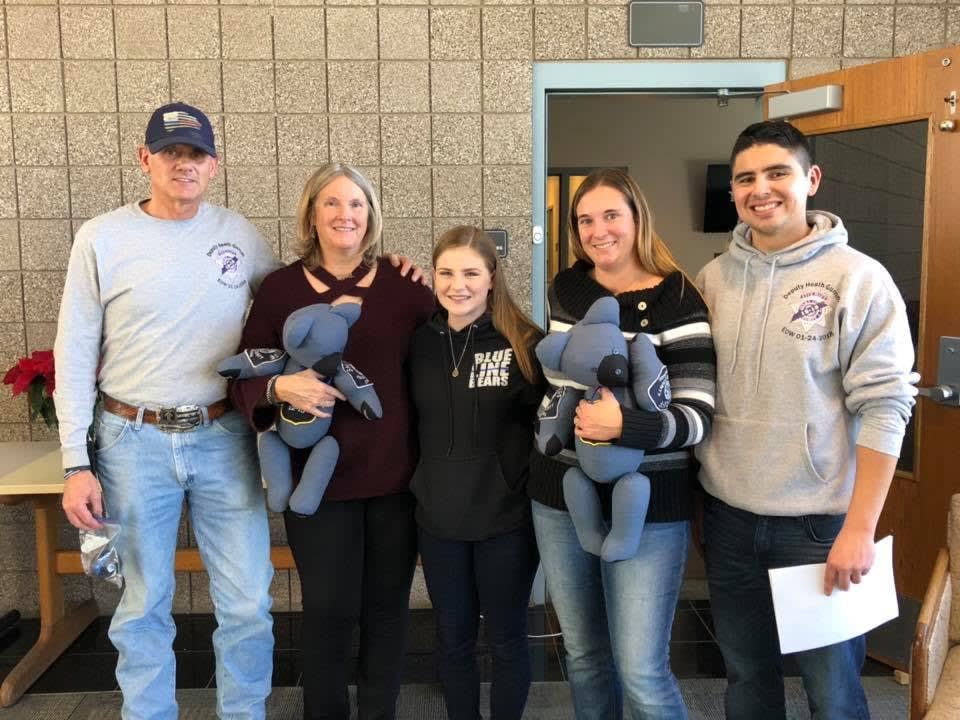 Florida Teen Delivers Hand-Made Stuffed Toy Bears to Families of Fallen LEOs