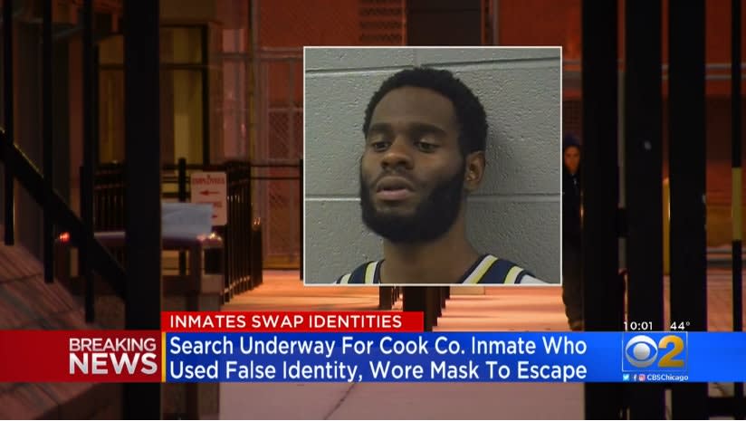 Chicago Inmate Uses Virus Mask for Escape