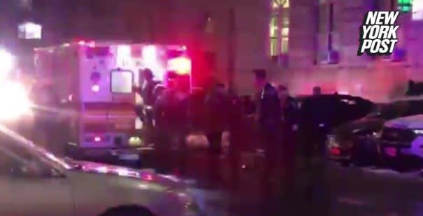NYPD Officer Seriously Injured by Precinct Garage Door