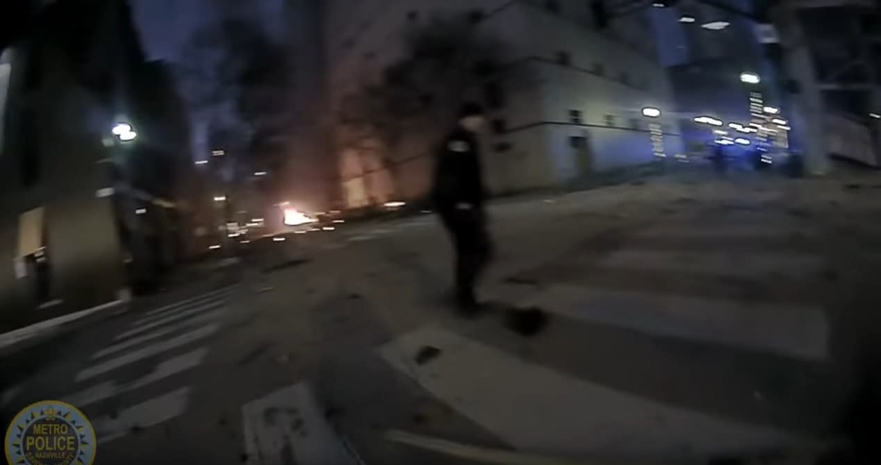 Nashville Police Release Video of Operations Before, After Christmas Bombing