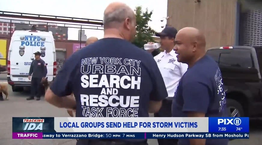 New York Officers and Firefighters Head to Louisiana for Hurricane Response