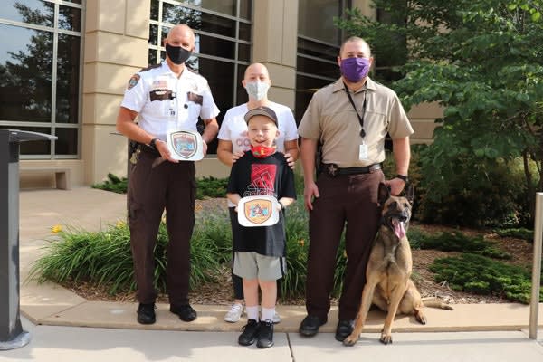 Boy Named "Honorary Deputy" By Minnesota Sheriff Returns to Hospital