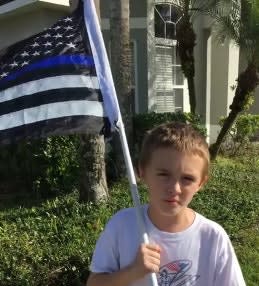 Florida Boy Running 1 Mile for Each Fallen Officer from 2018 and 2019