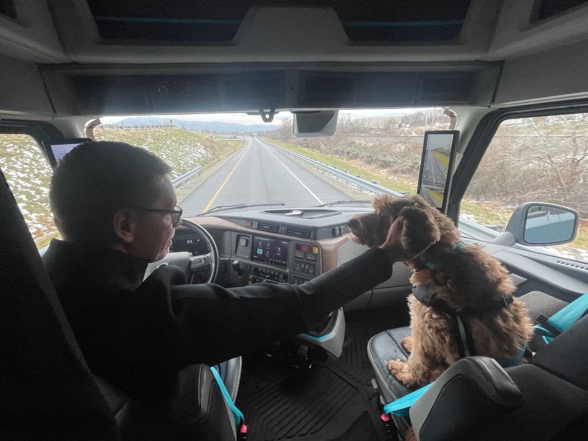 Why is Volvo Working on Pet Safety in Trucks?