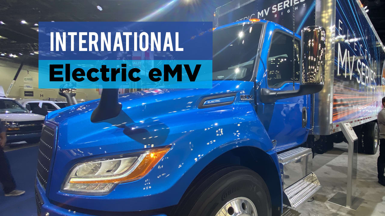 On the Spot: International eMV Series Walkaround [Video] | Heavy Duty ...