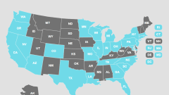 Map showing which states have bad freight bottlenecks