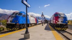 UTA FrontRunner vehicles.