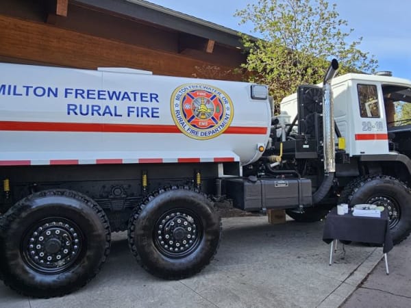 An Acela Monterra 6x6 for Milton Freewater Rural Fire District
