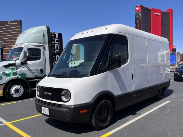 Rivian's electric cargo van.