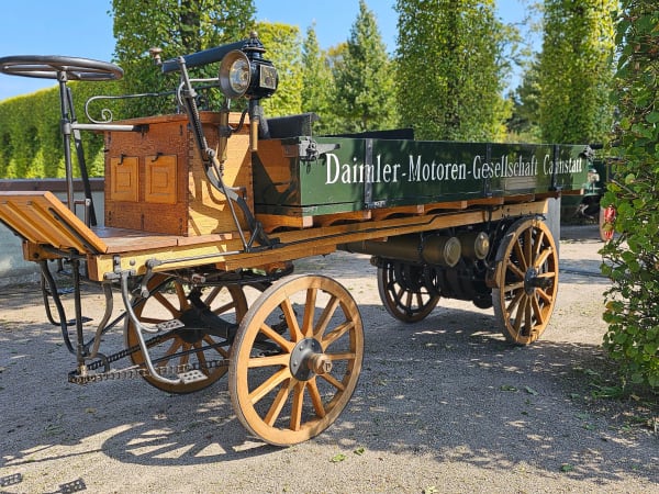 Mercedes-Benz 130 years of trucking. 