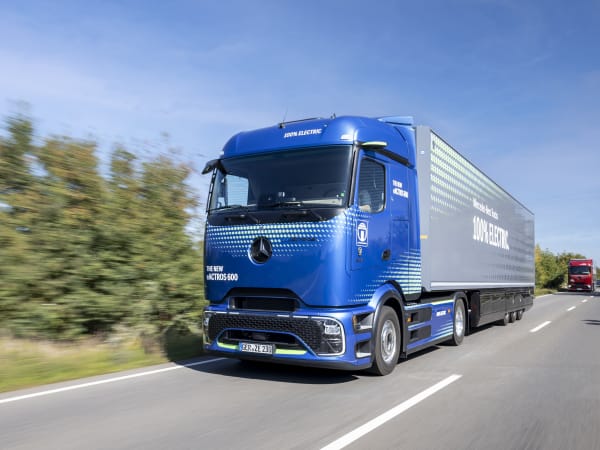 Mercedes-Benz 130 years of trucking. 