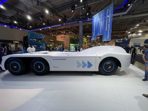 Super Panther autonomous "skateboard."