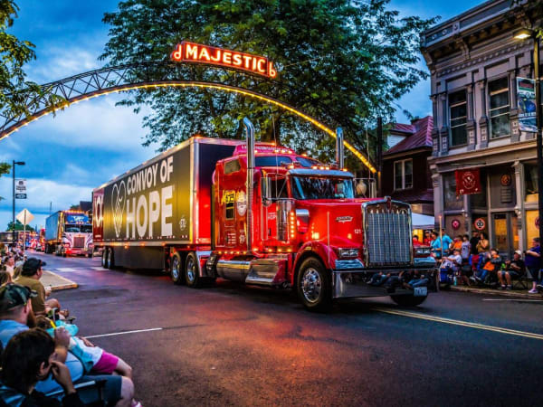 2025 Classic Kenworth Truck Parade.