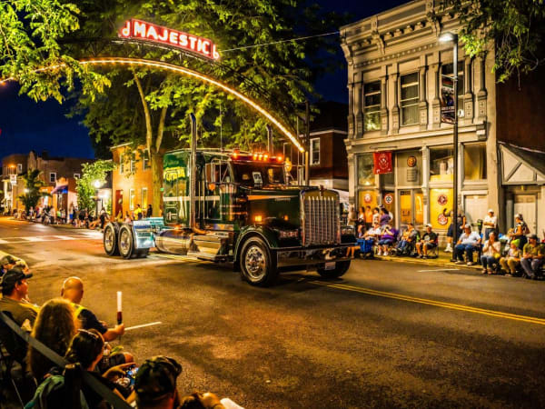 2025 Classic Kenworth Truck Parade.