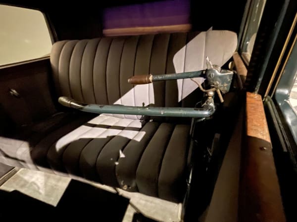 Armacost Museum - 1937 Detroit EV interior.