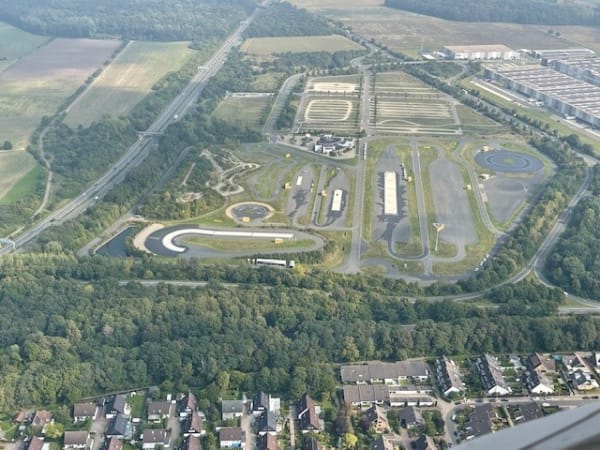 Continental tire test track, Hannover, Germany.